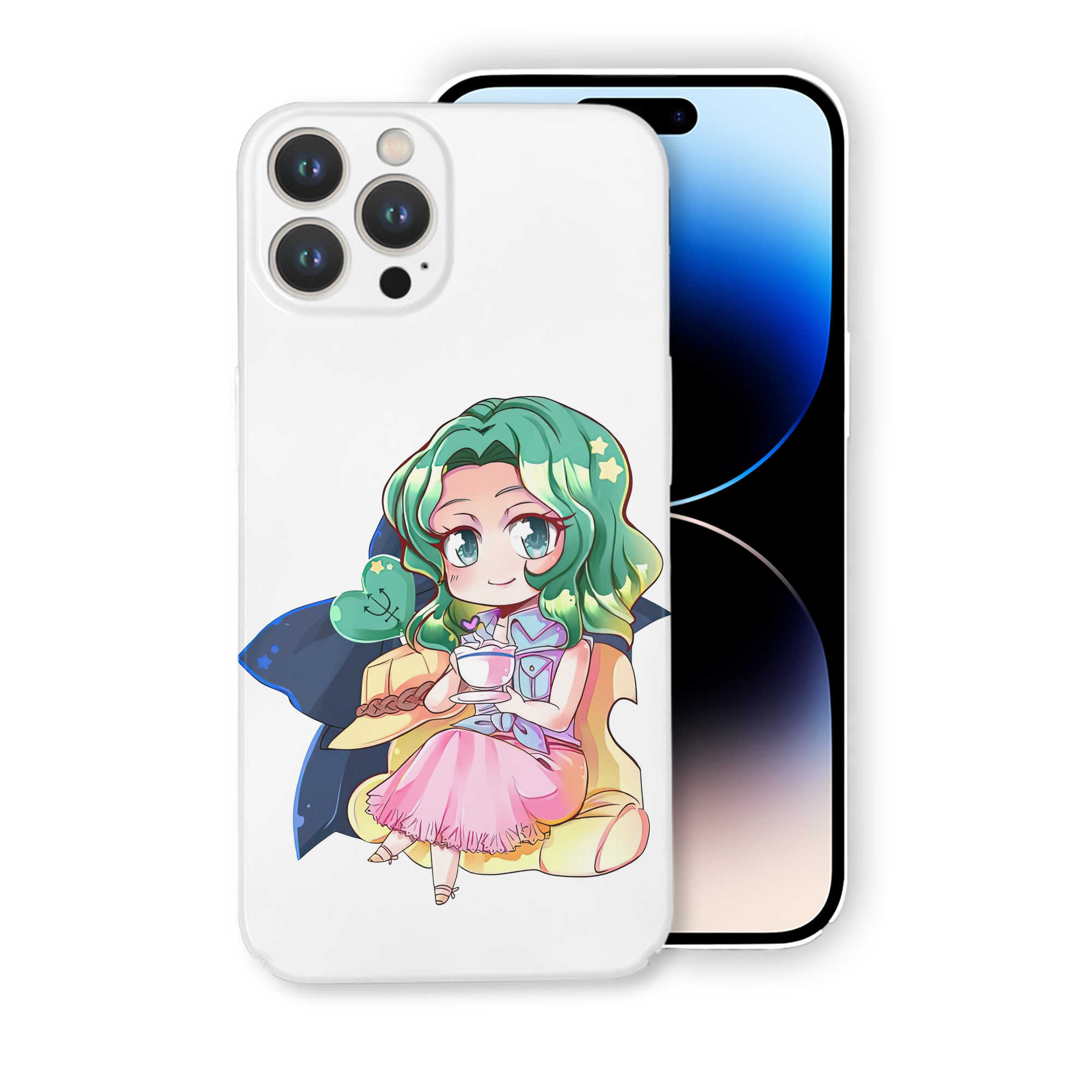 （画像用） 美少女戦士セーラームーン 海王 みちる（かいおう みちる） Sailor Moon Kaiou Michiru 【iPhone 14シリーズ対応】ハードケース